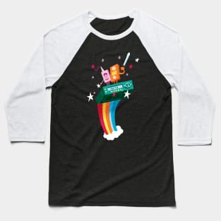 Super VCR Friends Baseball T-Shirt